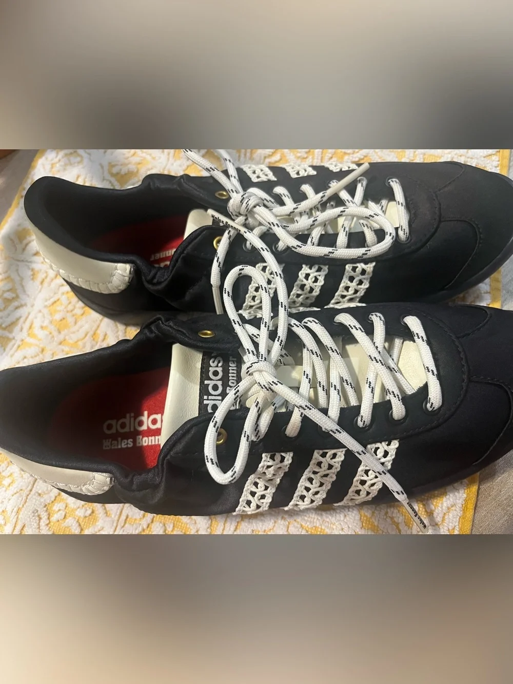 Adidas x Wales Bonner Gender Inclusive Karintha Low Satin Sneakers